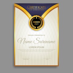 Modern certificate