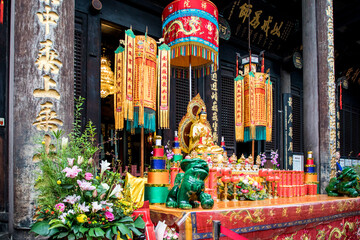 Asia, China, Sichuan Province, Cheng Du, Temple