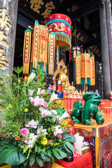 Asia, China, Sichuan Province, Cheng Du, Temple