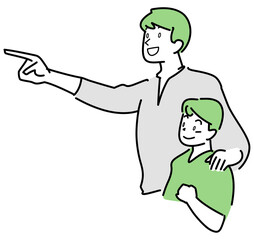 親子2人でおでかけ