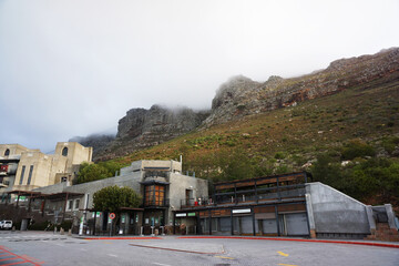 Cape Town,South Africa- July 29,2015: Table Mountain Aerial Cableway Lower Cable Station
