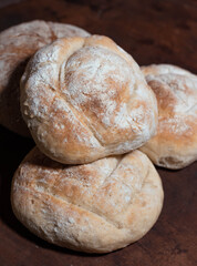 assortment of baked bread
