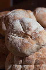 freshly baked bread