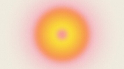 gradient round aura sphere with intense neon  fluorescent color 