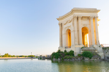 Castillo de agua montpellier francia