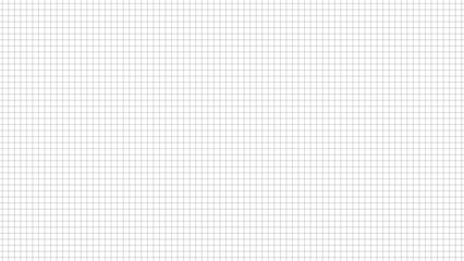 grid paper template with small squares, black lines. vector illustration
