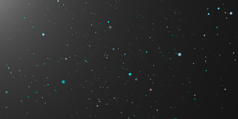 Bokeh Abstract shiny light and glitter with de focused. Glitter light background, Gold, White, Blue bokeh glitter sparkle background. Bokeh light effect creative background.