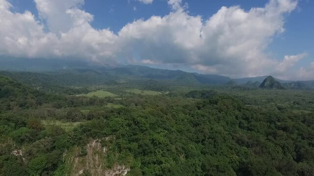 paisajes del volcan de colima