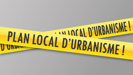 Logo plan local d'urbanisme.