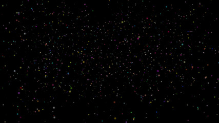 Bokeh Abstract shiny light and glitter with de focused. Glitter light background, Gold, White, Blue bokeh glitter sparkle background. Bokeh light effect creative background.