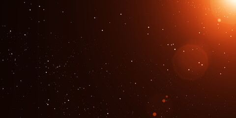 Bokeh Abstract shiny light and glitter with de focused. Glitter light background, Gold, White, Blue bokeh glitter sparkle background. Bokeh light effect creative background.