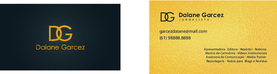 business card journalist