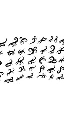 vector swirl elements are suitable for your creative.