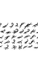 vector swirl elements are suitable for your creative.