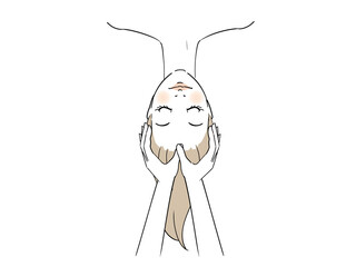 ヘッドスパ　プロ用　施術　ヘッドマッサージ