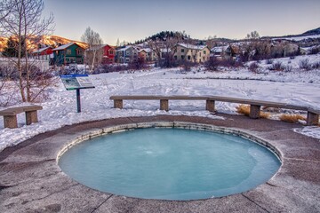 Mineral Springs in Steamboat Springs, Colorado