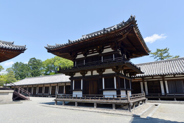 Naklejka premium 唐招提寺 鼓楼 奈良市