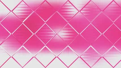 Pink and Grey Geometric Square Background