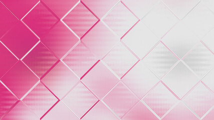 Abstract Pink and Grey Square Background Image
