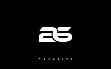 26 Letter Initial Logo Design Template Vector Illustration - obrazy, fototapety, plakaty
