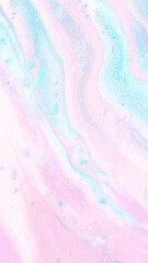 abstract pastel pink and blue holo holographic marble water vertical background design © ProjectPixels
