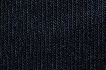 cotton texture material backdrop dark navy blue fabric macro band background closeup