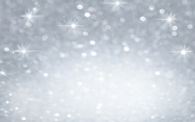 Defocus light gray Background. Abstract Bokeh with blick.