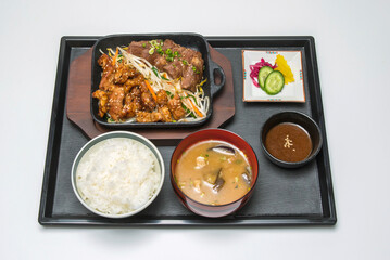 日本食・焼肉とホルモン定食