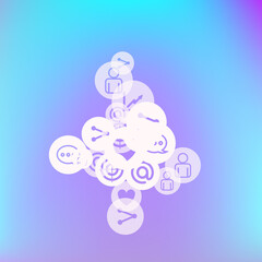 Social media marketing, Communication networking