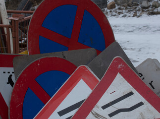 traffic signs or road signs