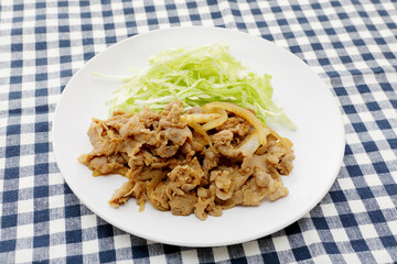 豚肉のしょうが焼き