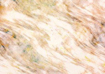 Gold mixed brown marble background