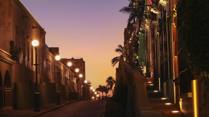 Fototapeta premium Centro Historico de Mazatlan Sinaloa