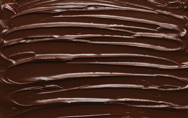 Melted chocolate background