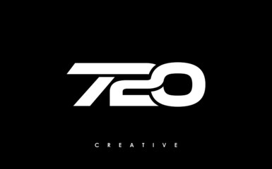 720 Letter Initial Logo Design Template Vector Illustration