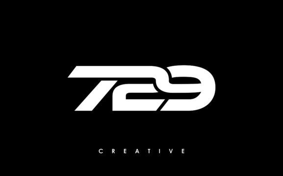 729 Letter Initial Logo Design Template Vector Illustration