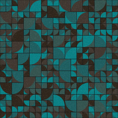 Abstract Geometric Pattern generative computational art illustration