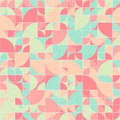 Abstract Geometric Pattern generative computational art illustration