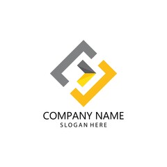 Fototapeta premium Arrow illustration logo