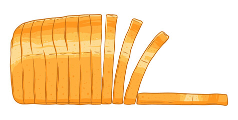Sliced Bread Illustration