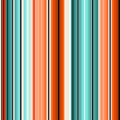Serape seamless pattern of multicolored stripes in Mexican traditional style. Bright vibrant stripes in green red orange blue colors for textile wrapping paper wallpaper cinco de maya ethnic carnivals