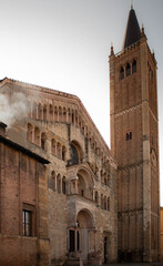 Fototapeta na wymiar Cathedrale Santa Maria Assunta Parma, Italy
