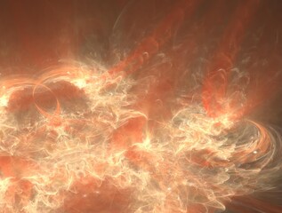 Imaginatory fractal background Image