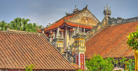 Haiphong landmarks, Vietnam, HDR Image