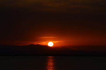 atardecer