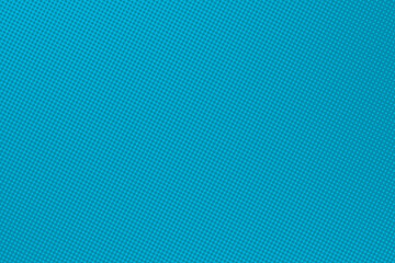 Pop art colorful comics book magazine cover. Polka dots blue background. Cartoon funny retro pattern. Vector halftone illustration. 90-s style. Template design for poster, card, flyer.