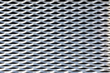 Steel Grille close-up diamond