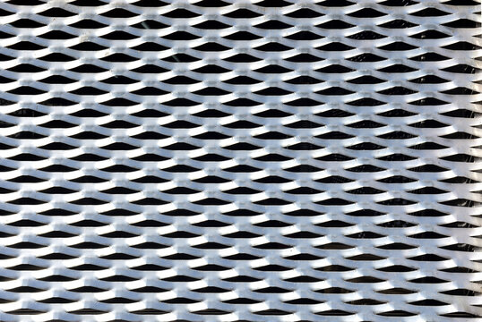 Steel Grille close-up diamond