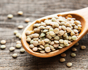 Raw lentil