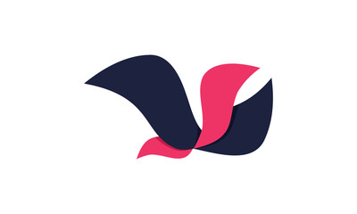 Fototapeta na wymiar awesome abstract bird logo building finance design vector template inspiration